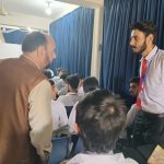 Dr. Iftikhar Butt having interactive session with raise students